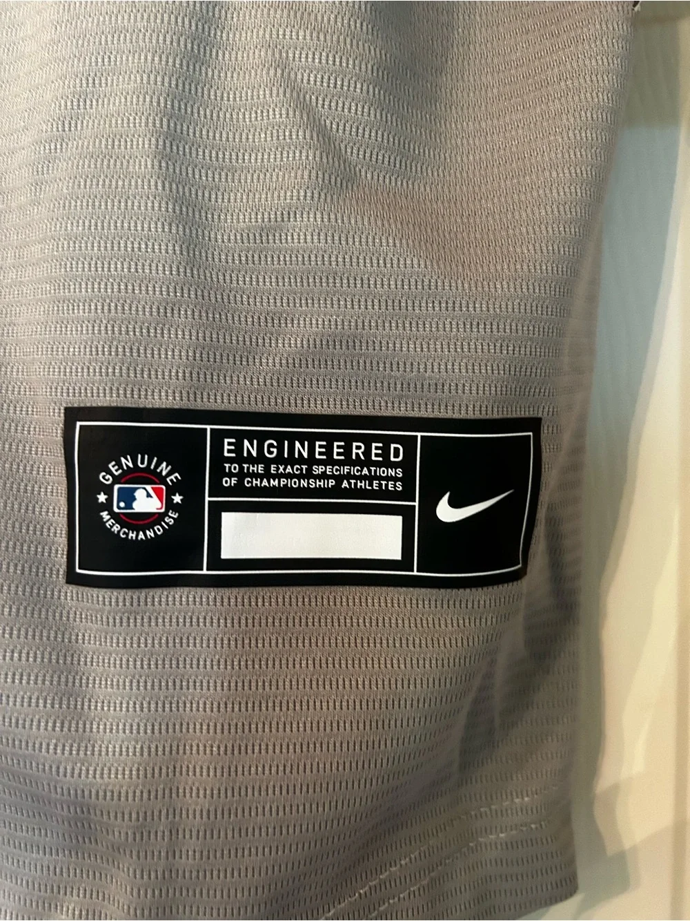 NWT Nike MLB LA Dodgers Baseball Jersey Grey & Blue Big Kid’s size M #16 Smith